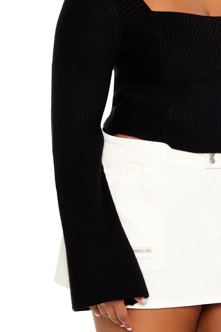 Plus Size Bell-Sleeve Sweater - Image 13