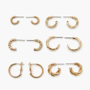 Assorted Hoop Earring Set