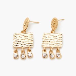 Rhinestone Chandelier Earrings