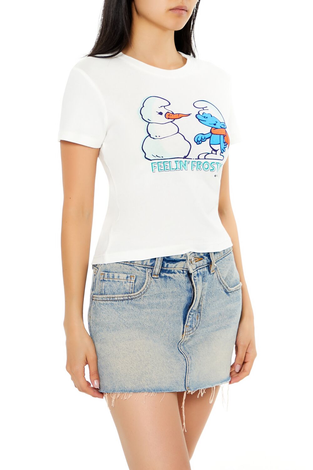 Smurf Feelin Frosty Baby Tee - Image 4