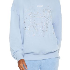 Beaded Taurus Pullover