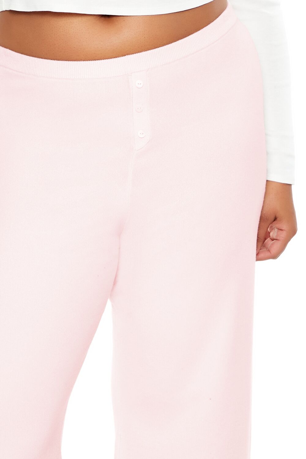 Plus Size Sweater-Knit Wide Pants - Image 10