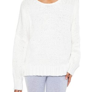 Crossover Tie-Back Sweater