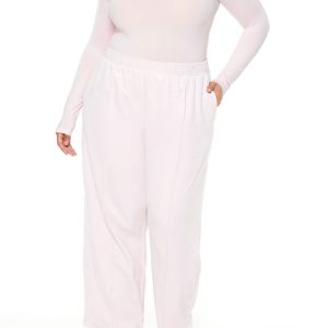 Plus Size Seamless Mock Neck Bodysuit