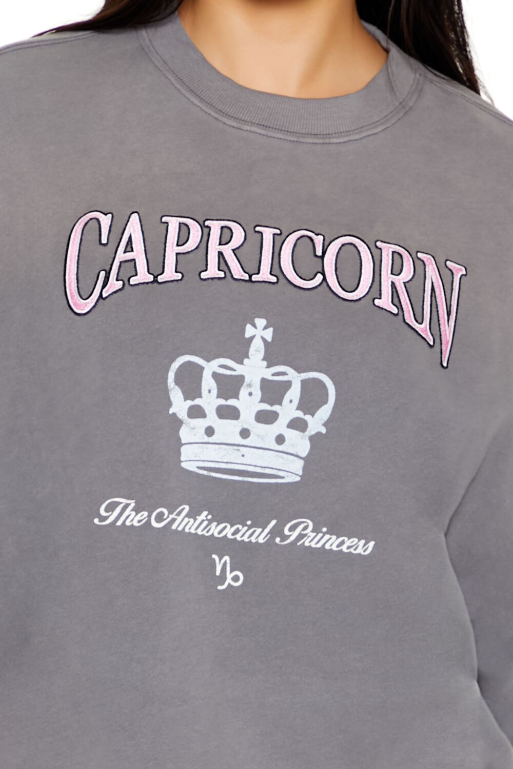 Capricorn Antisocial Princess Pullover - Image 3