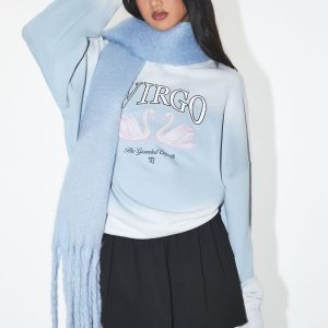 Virgo Swan Fleece Pullover