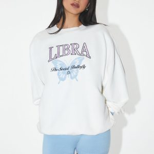 Libra The Social Butterfly Pullover