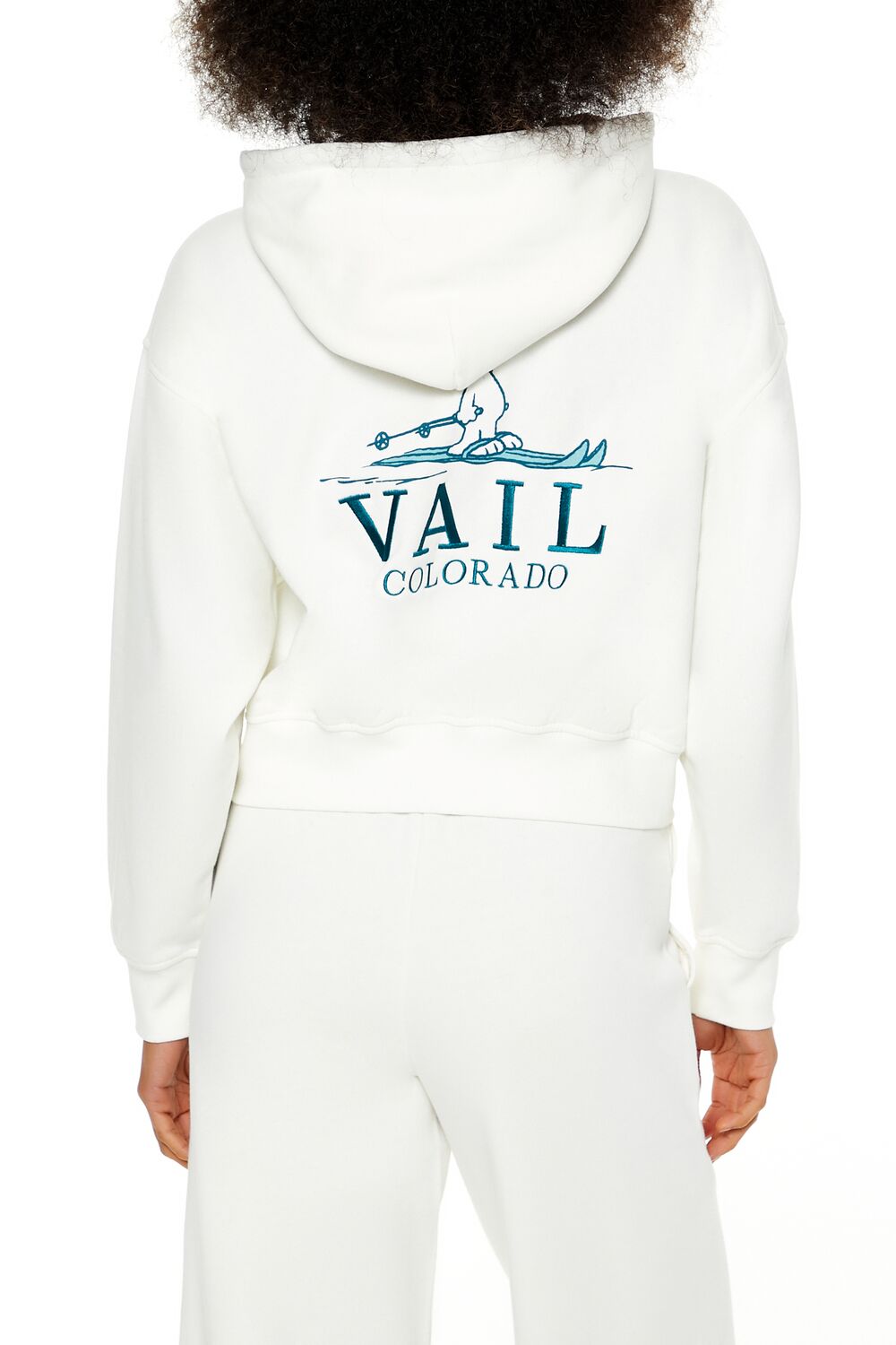 Snoopy Vail Colorado Zip-Up Hoodie - Image 5