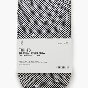 Faux Pearl Fishnet Tights