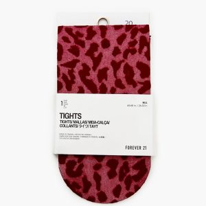 Leopard Print Tights