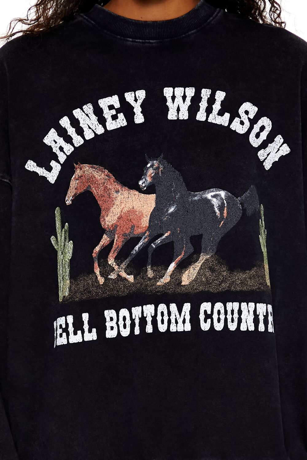 Lainey Wilson Graphic Pullover - Image 3