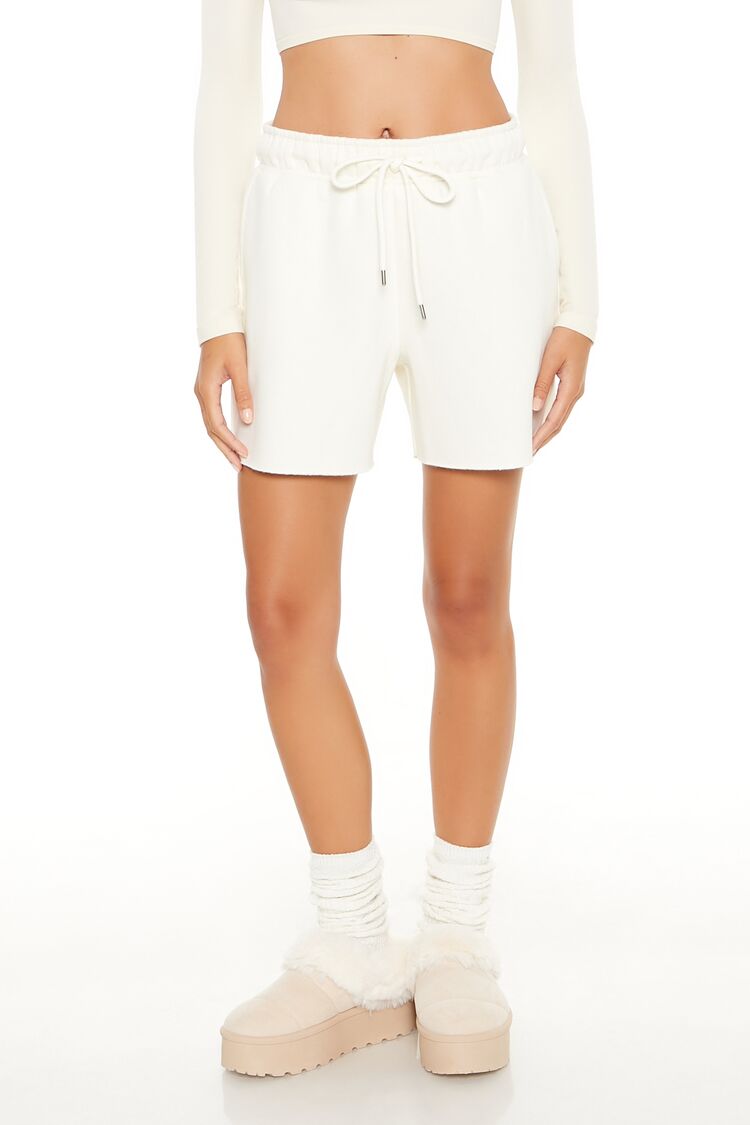 Raw-Cut Fleece Sweatshorts - Image 2