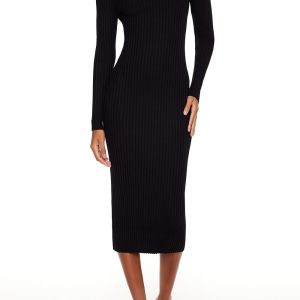 Bodycon Midi Sweater Dress