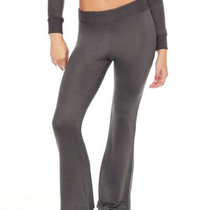 Mid-Rise Straight-Leg Pants
