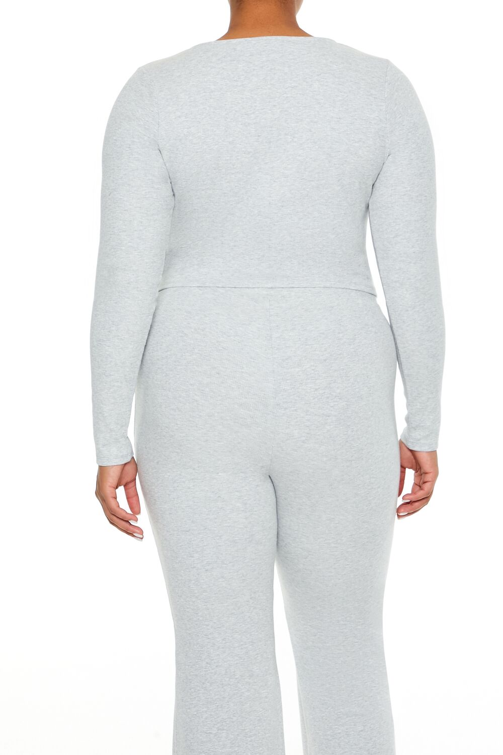 Plus Size Lace-Trim Crop Top - Image 5