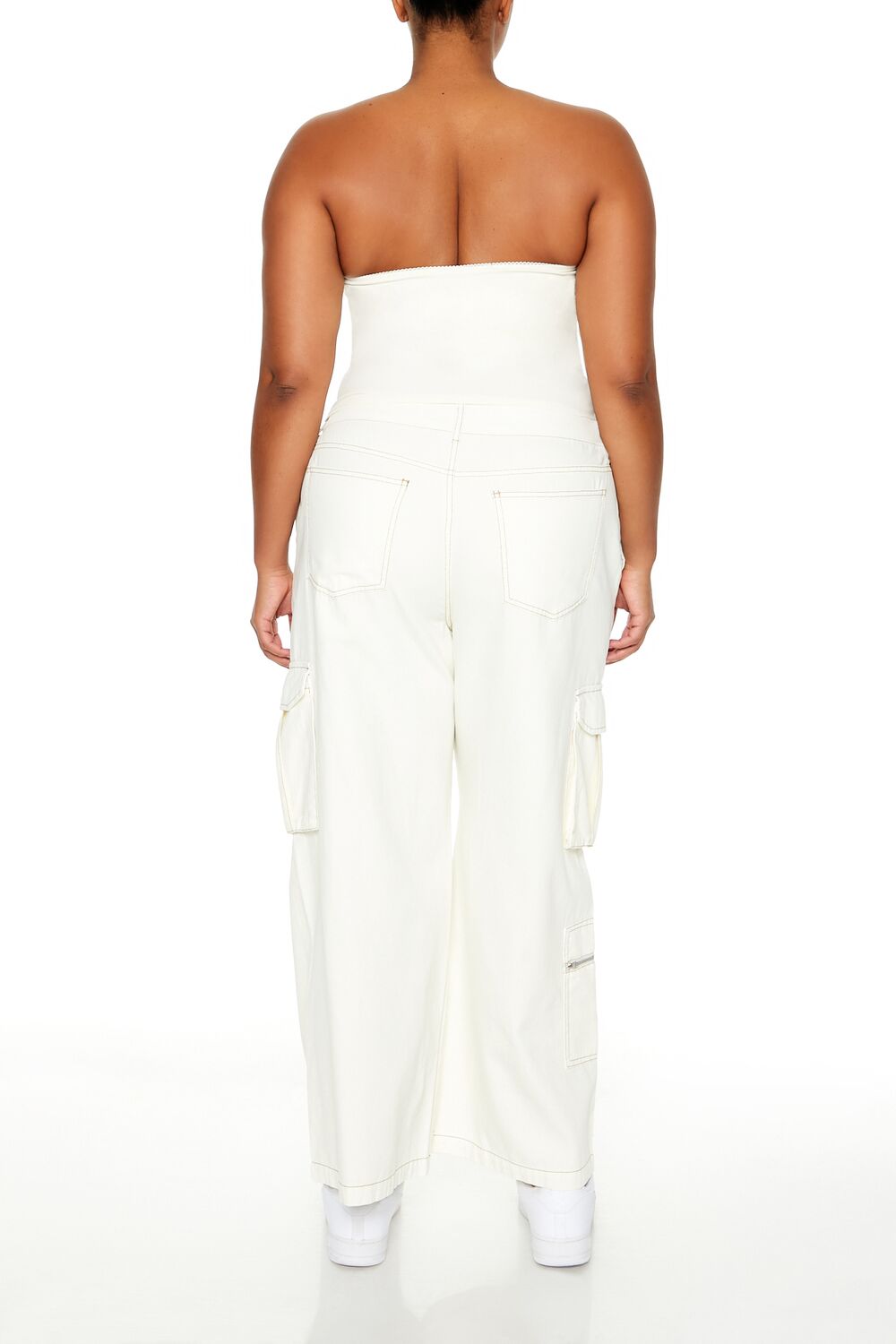 Plus Size High-Rise Cargo Pants - Image 4