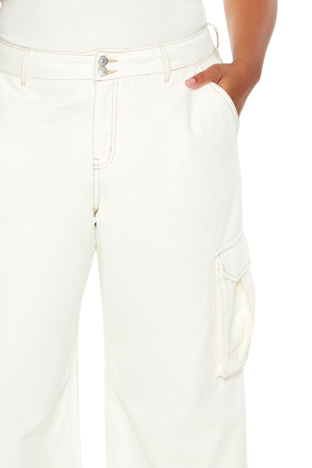Plus Size High-Rise Cargo Pants - Image 5