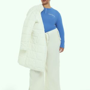 Plus Size Velvet Wide-Leg Drawstring Joggers