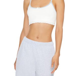 Seamless Bow Longline Bralette