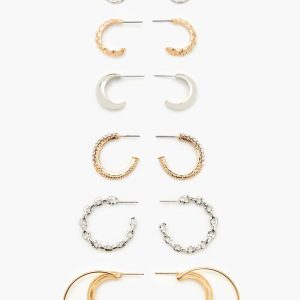 Assorted Hoop Earring Set