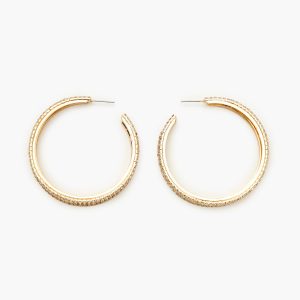 Rhinestone Multi-Hoop Earrings