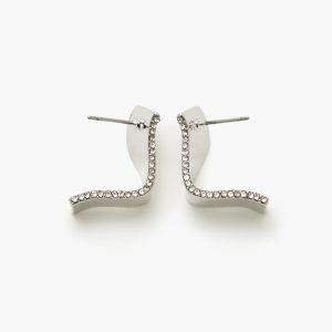 Geo Twisted Stud Earrings