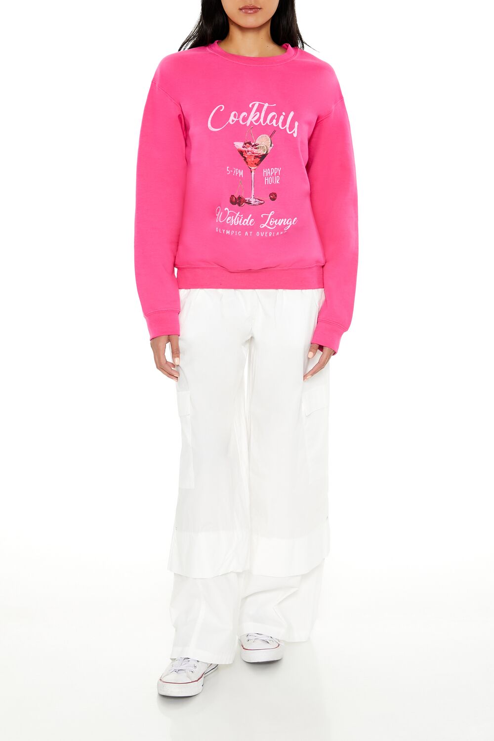 Cocktails Fleece Pullover - Image 2