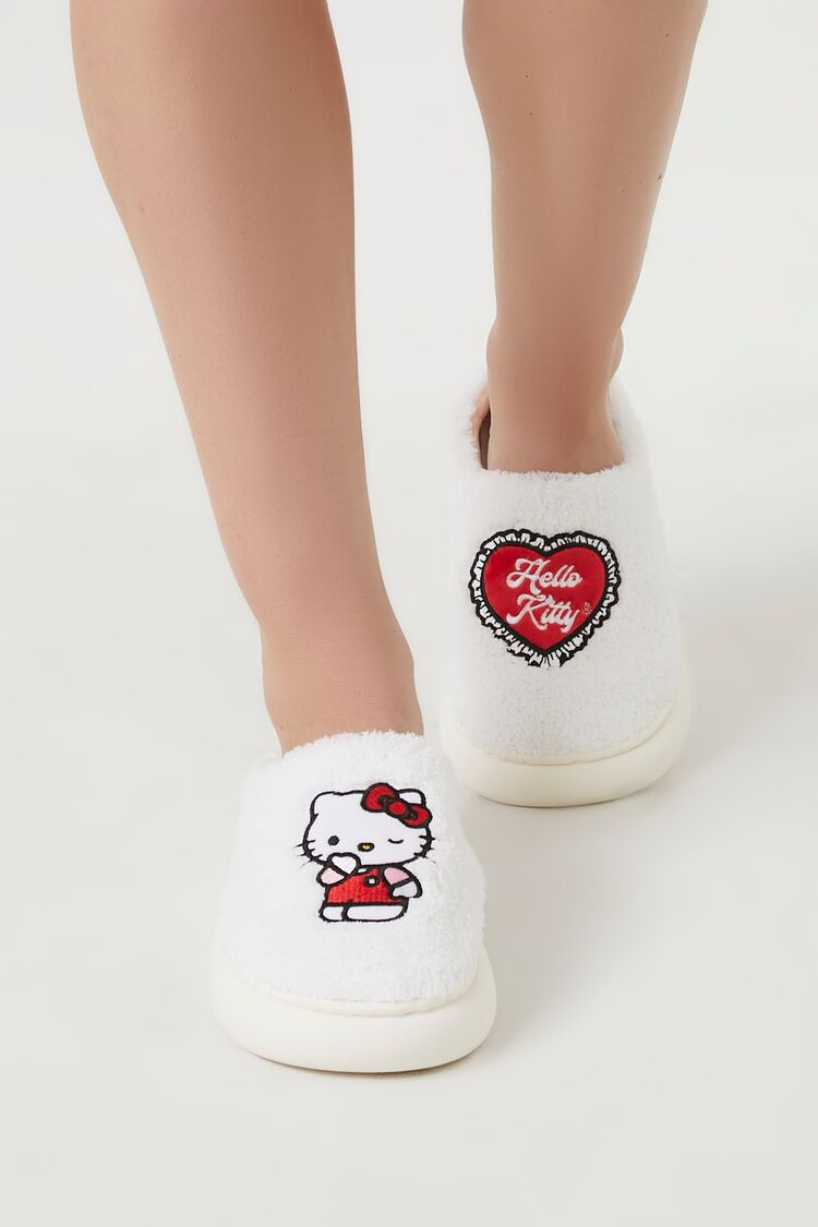 Plush Hello Kitty House Slippers - Image 4