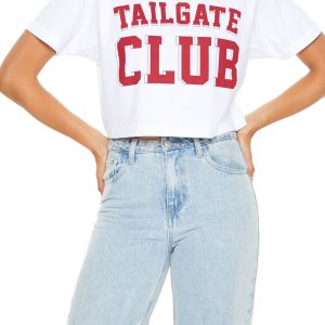 Tailgate Club Graphic Baby Tee