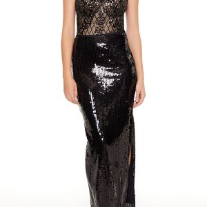 Sequin Mesh Baroque Bodysuit