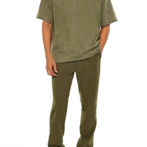 Striped Drawstring Pants