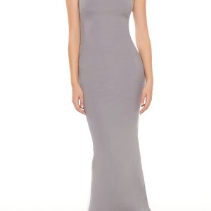 Rib-Knit Cami Maxi Dress