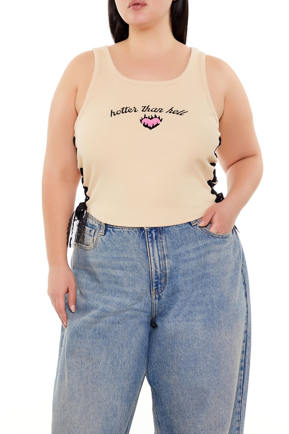 Plus Size Hotter Than Hell Tank Top
