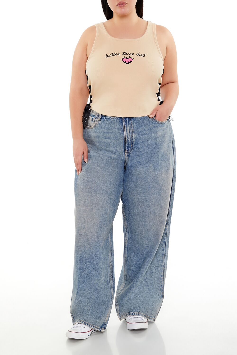 Plus Size Hotter Than Hell Tank Top - Image 2