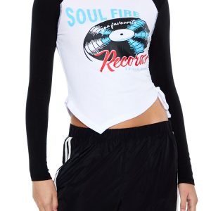 Soul Fire Records Raglan Tee