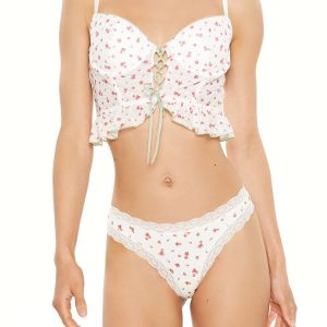 Rose Lingerie Corset Cami