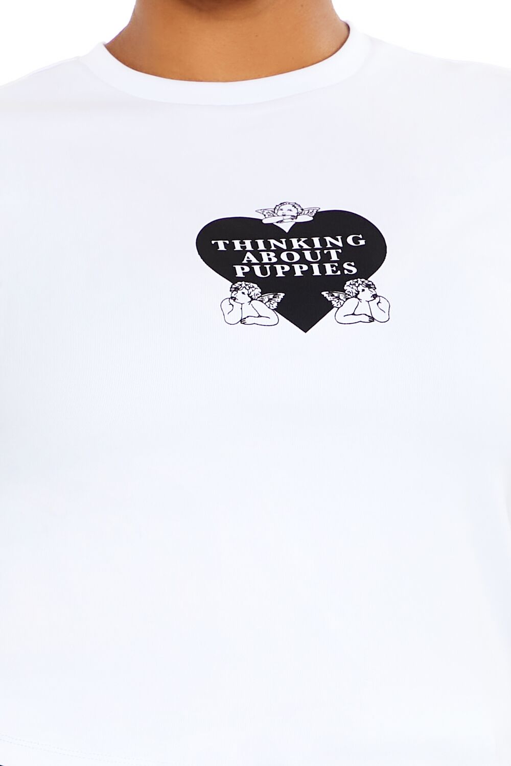 Plus Size Thinking About Puppies Tee - Image 3