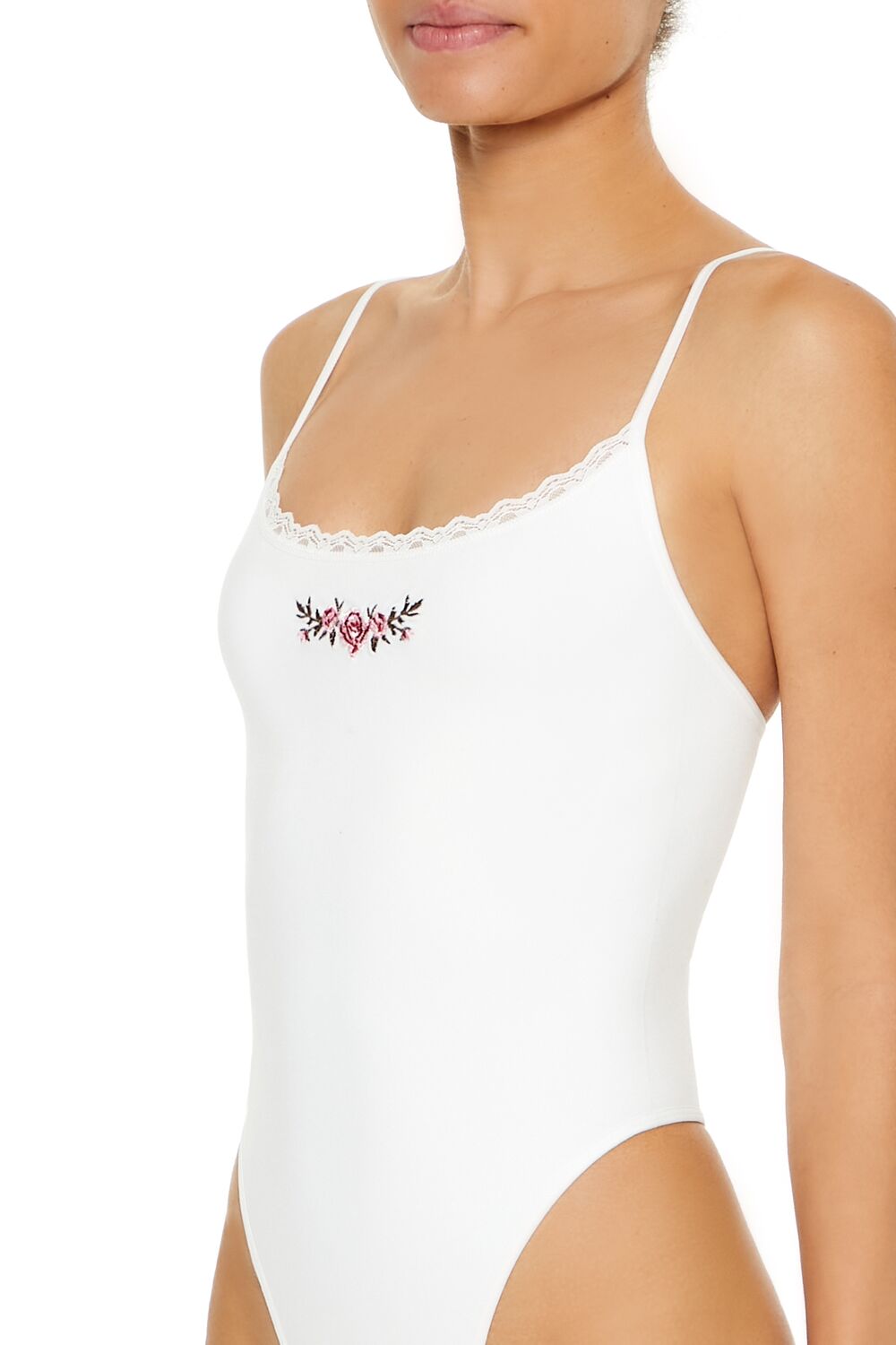 Seamless Rose Lingerie Bodysuit - Image 4