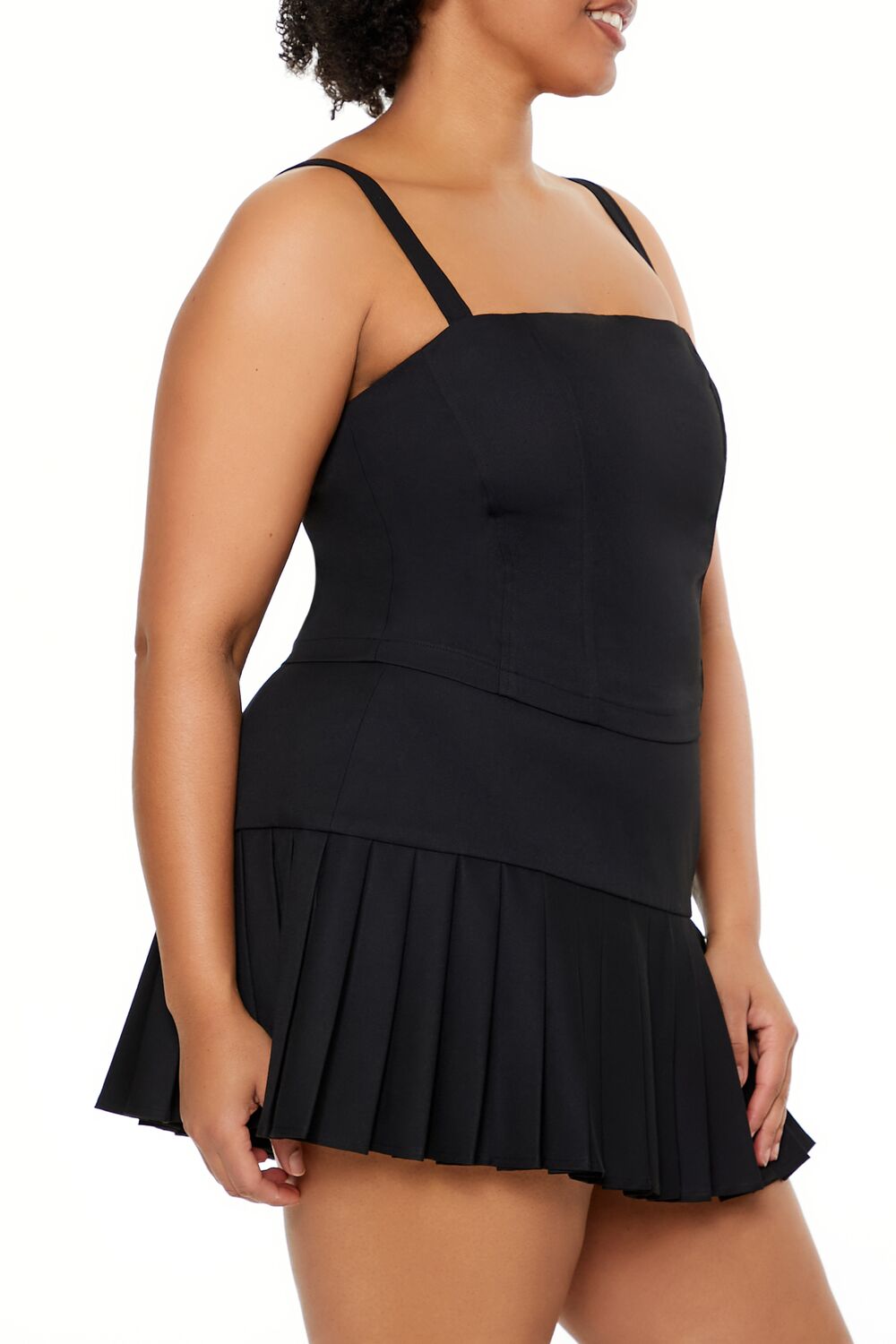 Plus Size Poplin Smocked Cami - Image 4