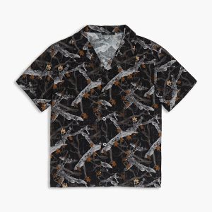 Kids Leaf Print Shirt (Girls + Boys)