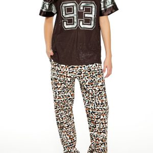 Geo Camo Slim-Fit Pants