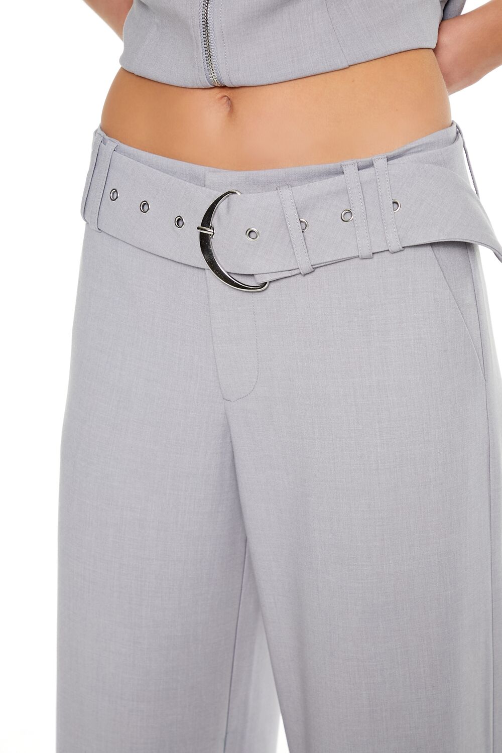 Belted Wide-Leg Pants - Image 5