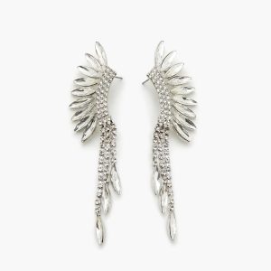 Rhinestone Box Chain Ear Crawlers