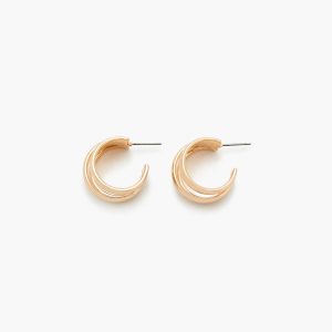Cutout Hoop Earrings