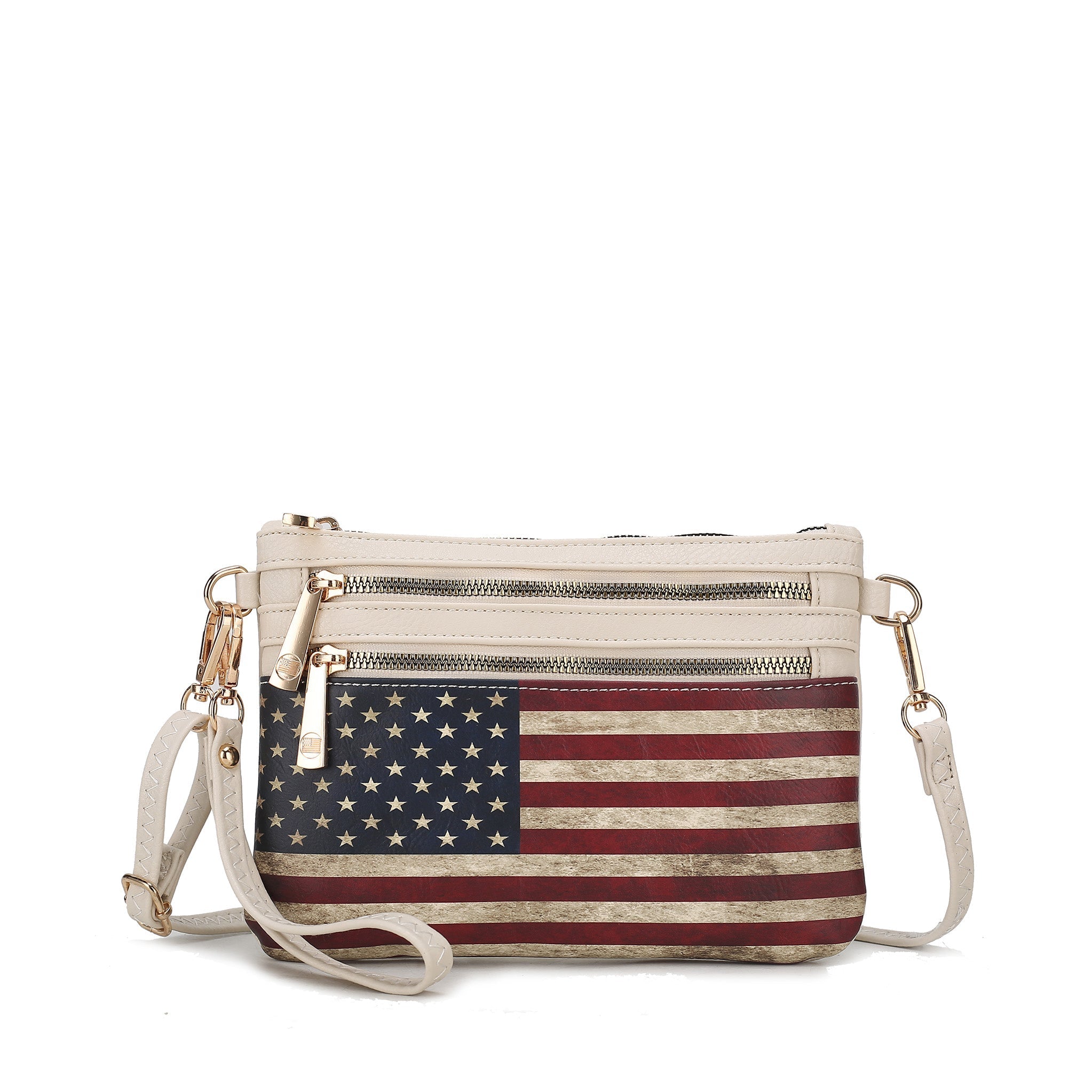 Alisson Printed Flag Crossbody Bag - Image 15