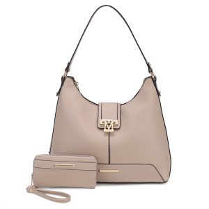 Graciela Solid Hobo Bag and Set