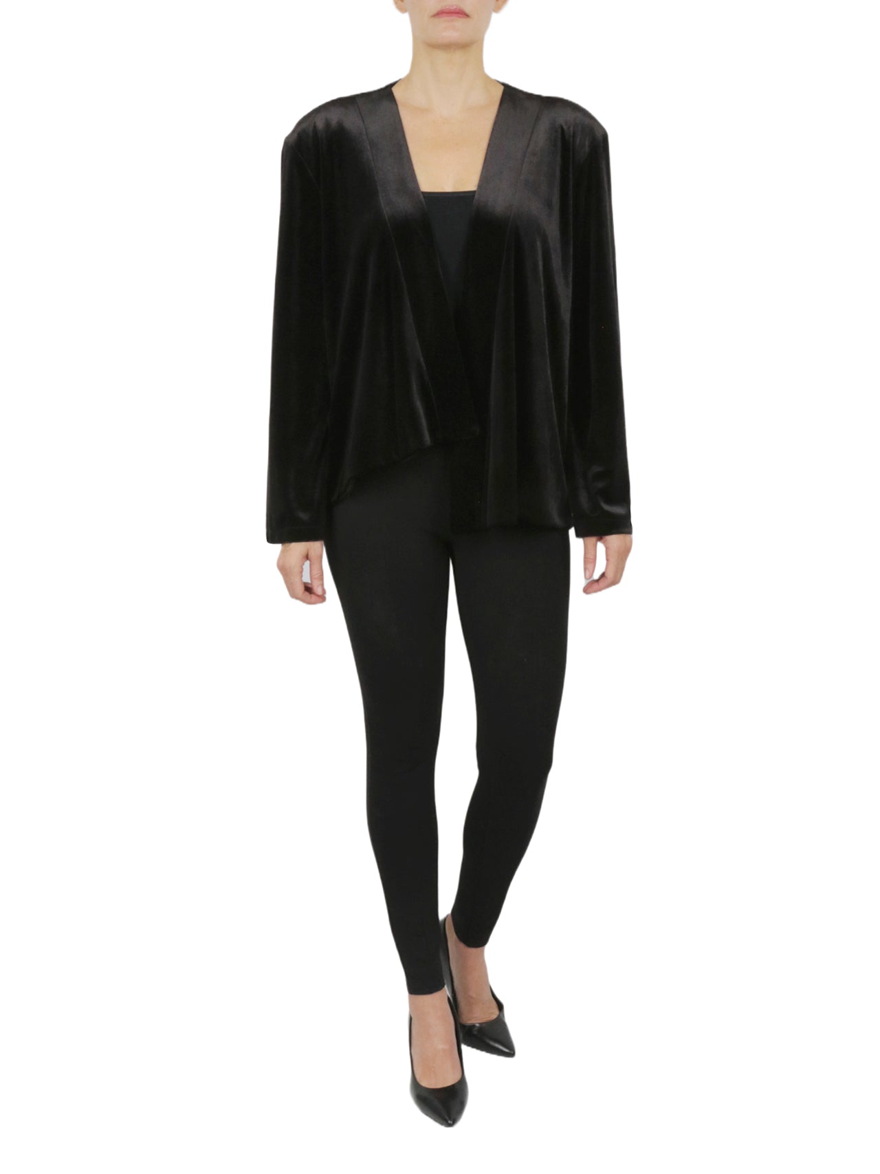 Open Front Cardigan Blazer - Image 2