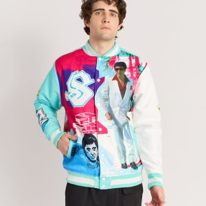 Scarface Retro Varsity Jacket - Multi