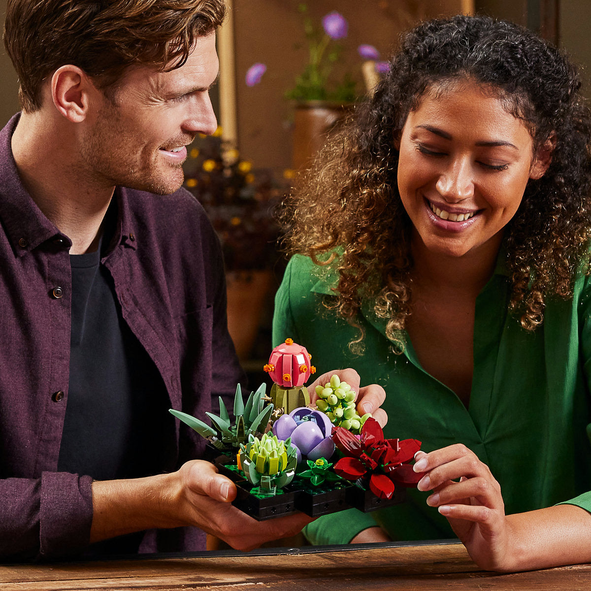 LEGO? Succulents 10309 Plant Decor Building Kit 771 Pieces - Image 8