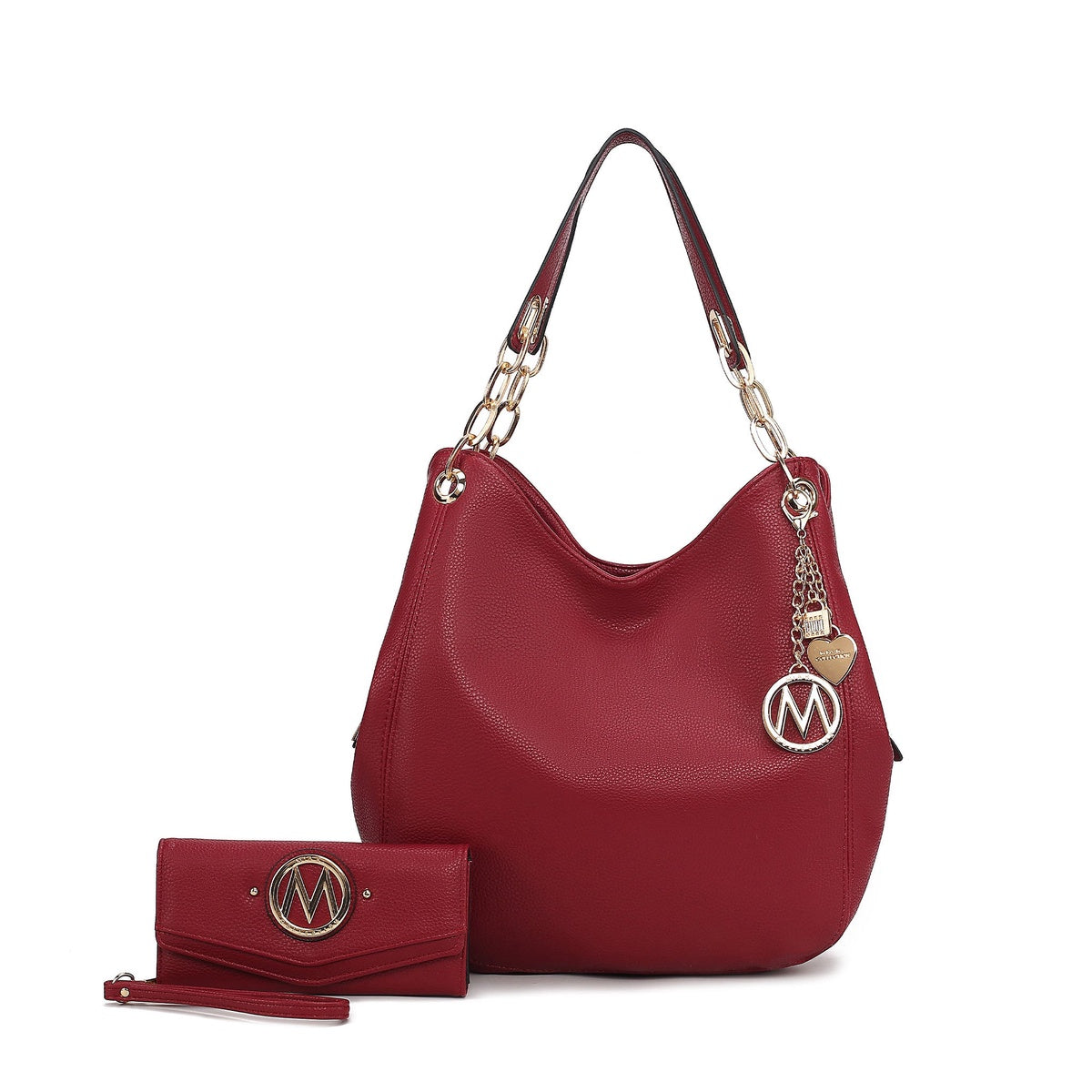 Ashley Hobo Bag and Wallet Set - Image 9